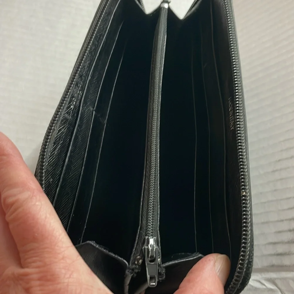 Prada Black Long Wallet - Picture 7 of 12